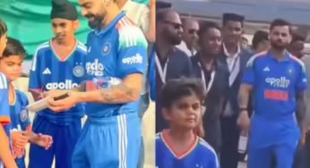 Virat Kohli Meets His Lookalike Ahead of NZ ODI