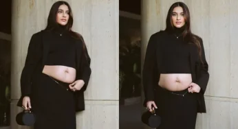 Sonam Kapoor Basks in Second Pregnancy Glow, Flaunts Baby Bump