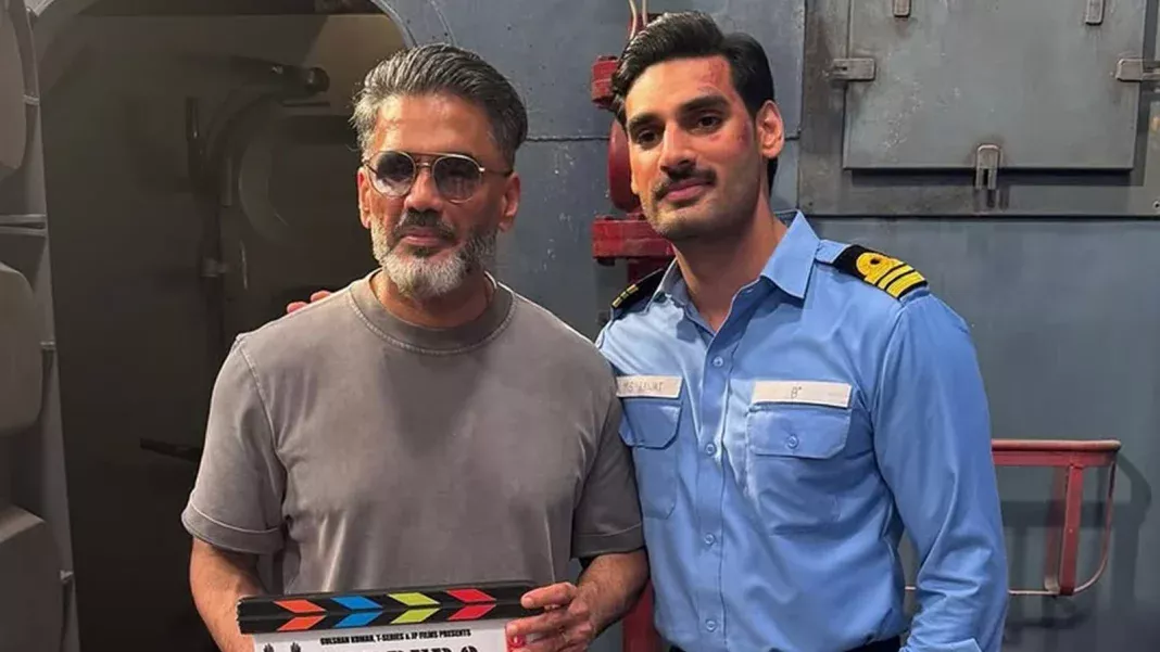 Suniel Shetty Issues Strong Warning To Those Targeting Son Ahan Shetty