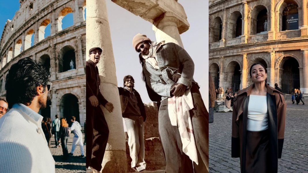 Vijay Deverakonda Welcomes 2026 In Rome With Rashmika Mandanna Amid Engagement Rumours