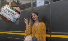 Ishita Dutta Shares First Glimpses From Drishyam 3 Sets