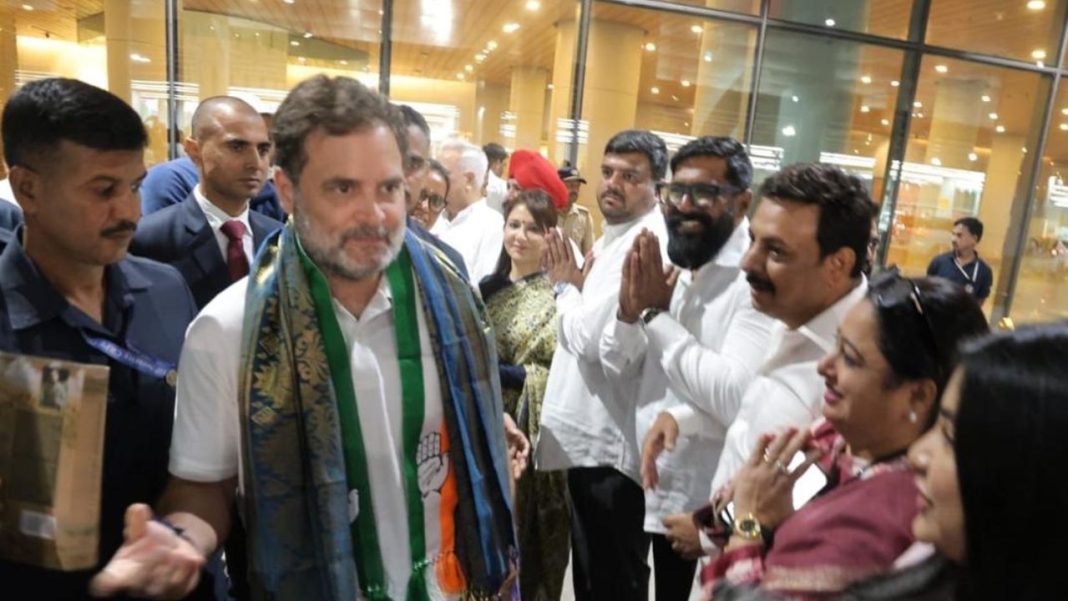 Rahul Gandhi In Court Over Defamation Cases