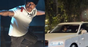 SRK Visits Salim Khan in Hospital