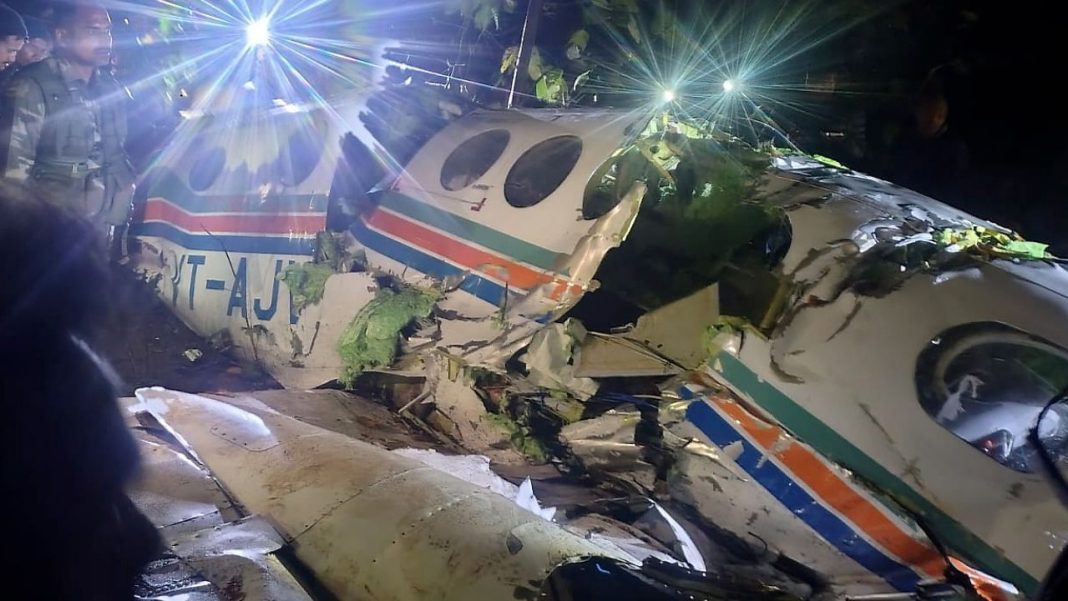 Air Ambulance Crashes In Jharkhand