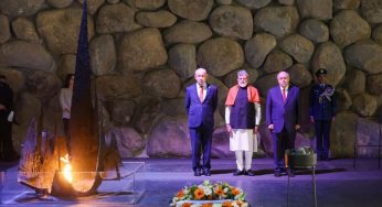 PM Modi Pays Tribute at Yad Vashem