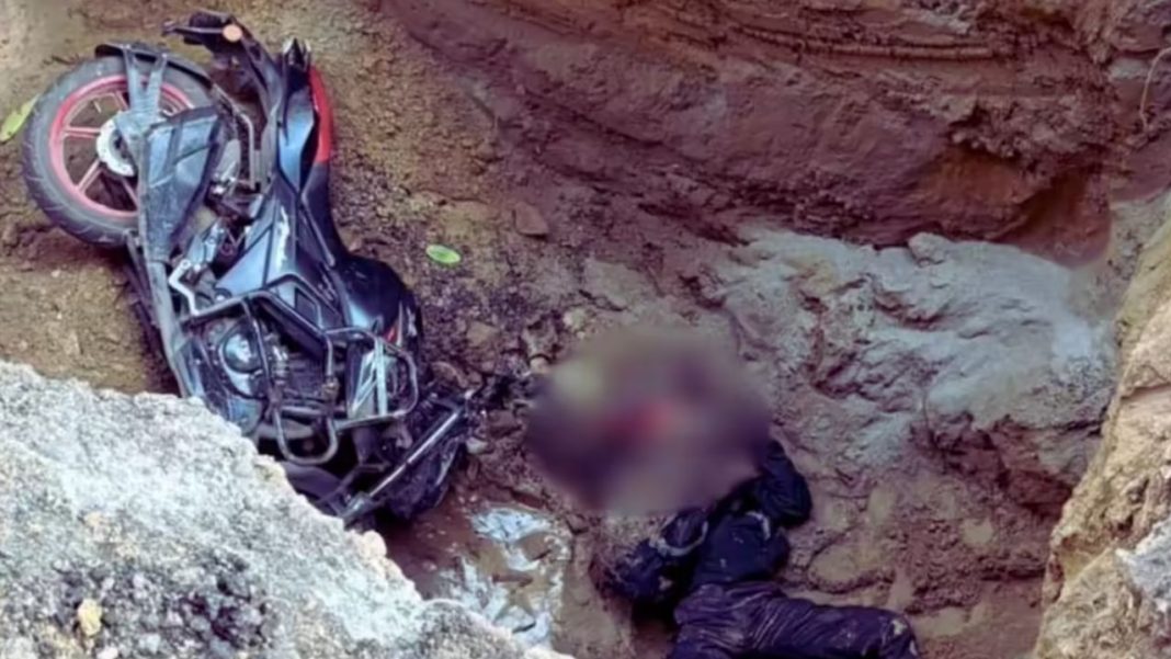 Biker Dies After Falling Into Open Pit in West Delhi