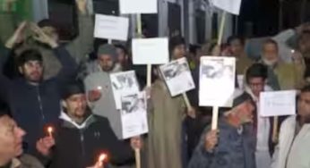 Shia Community Holds Candle March After Islamabad Mosque Blast