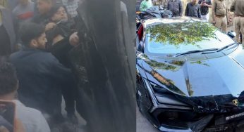 Kanpur Bizman’s Son Arrested In Lamborghini Crash