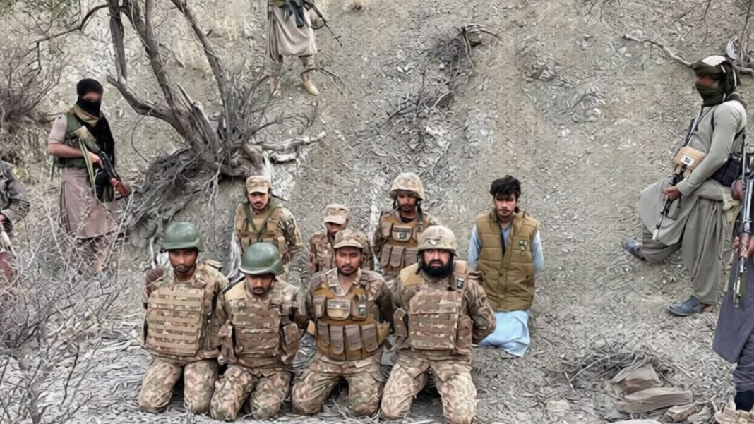 BLA Releases Video Of Captured Pakistani Soldiers