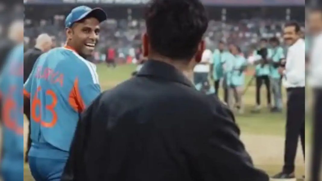 Surya Shares Warm Moment With Rohit Ahead of India-USA Clash