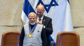 Israel’s Parliament Honours PM Narendra Modi With Highest Knesset Medal