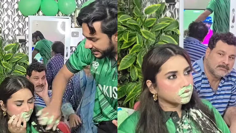 Pakistani YouTuber Smashes Cake On Sister’s Face After India Thrash Pakistan In T20 World Cup