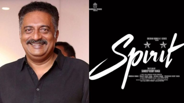 Prakash Raj Dropped From Sandeep Reddy Vanga's Spirit?