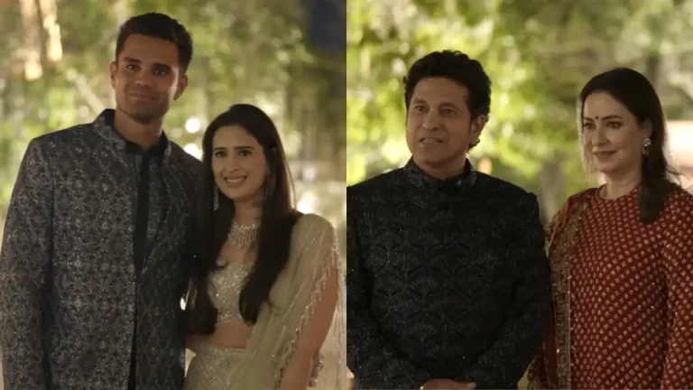 Sachin Tendulkar Gives Emotional Speech For Son Arjun At Pre-Wedding Bash In Jamnagar