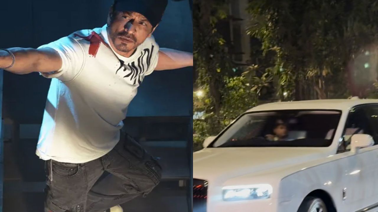 SRK Visits Salim Khan in Hospital