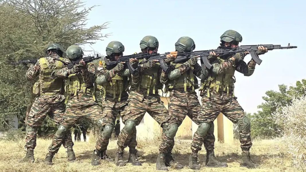 Bhairav Commandos Dazzle in Pathankot Drill