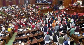 Ruckus In UP Assembly During Budget Debate