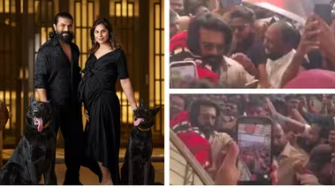 Ram Charan Mobbed Outside Hospital During Family Visit