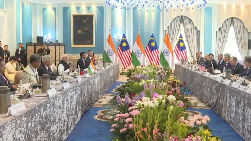 PM Modi Holds High-Level Talks in Malaysia