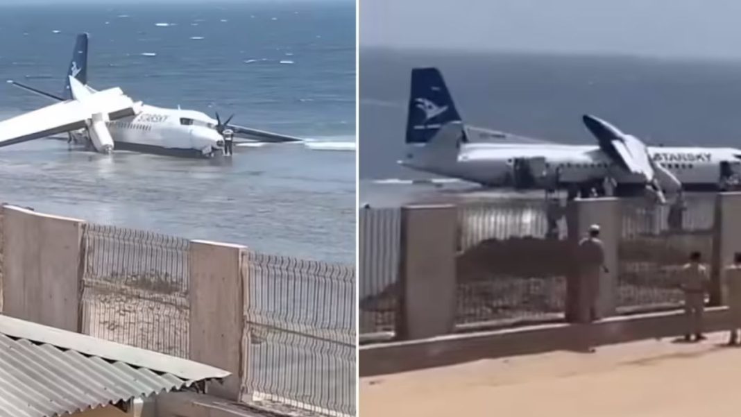 Plane Crash Near Mogadishu Coast, All 50 On Board Safe