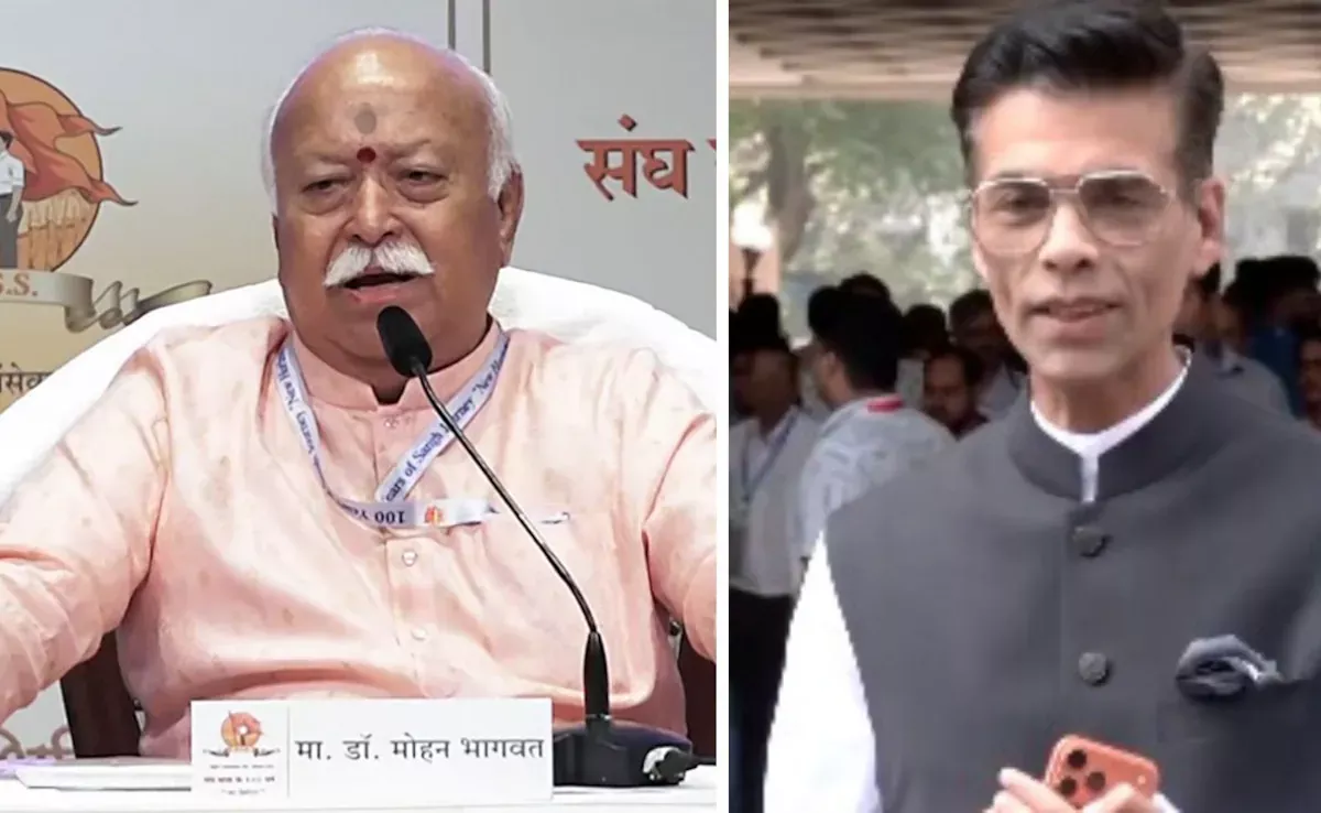 Karan Johar Praises Mohan Bhagwat’s "Amazing Sense of Humour"