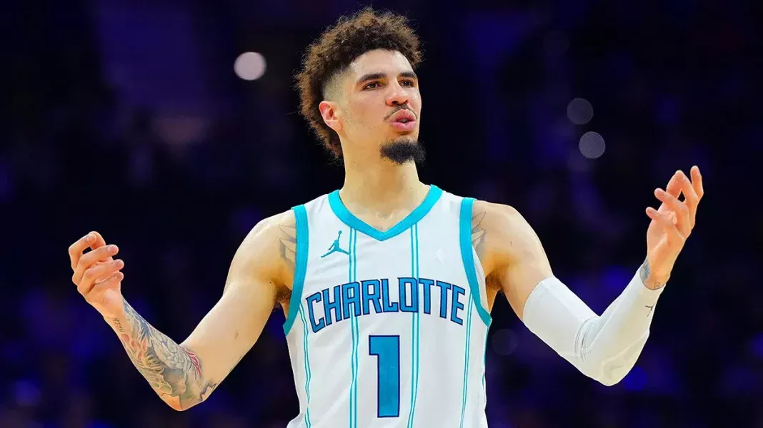 WATCH- NBA Star LaMelo Ball Walks Away Unharmed After Car Crash