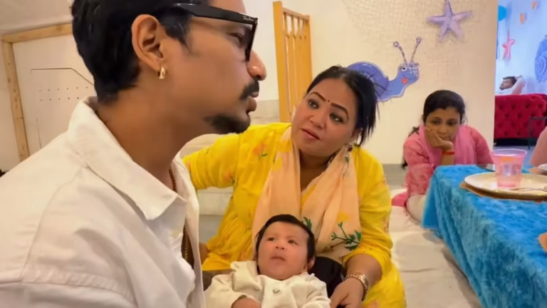 Bharti Singh And Haarsh Limbachiyaa Reveal Face Of Second Son, Yashveer
