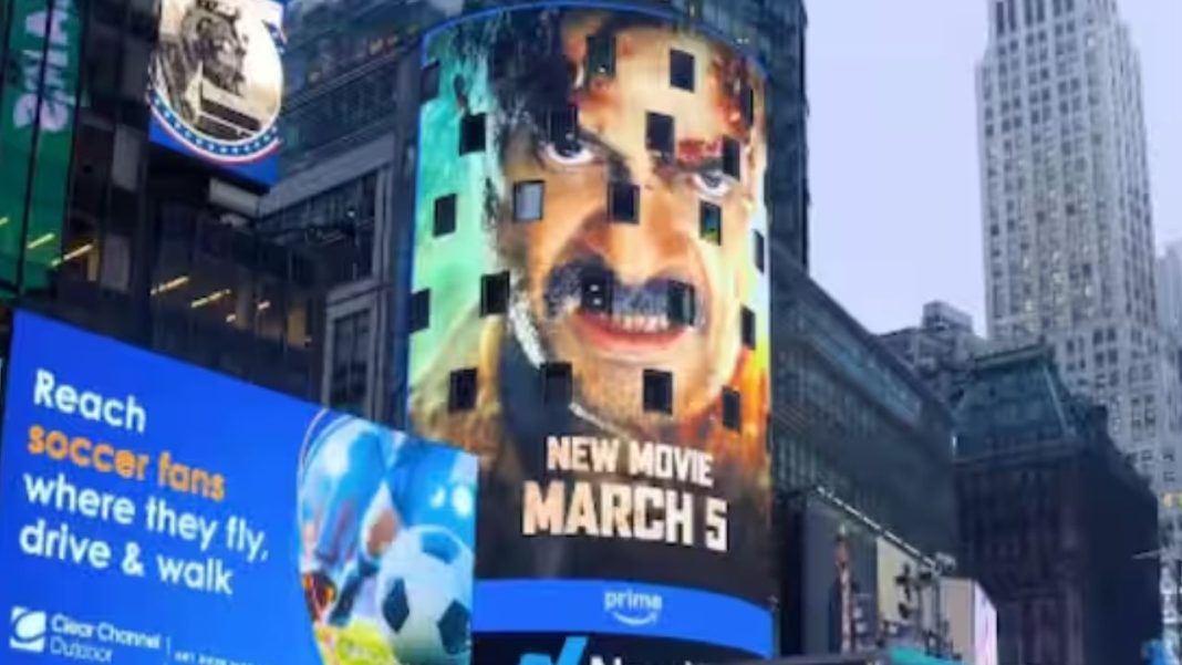 Subedaar Lights Up Times Square