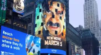 Subedaar Lights Up Times Square