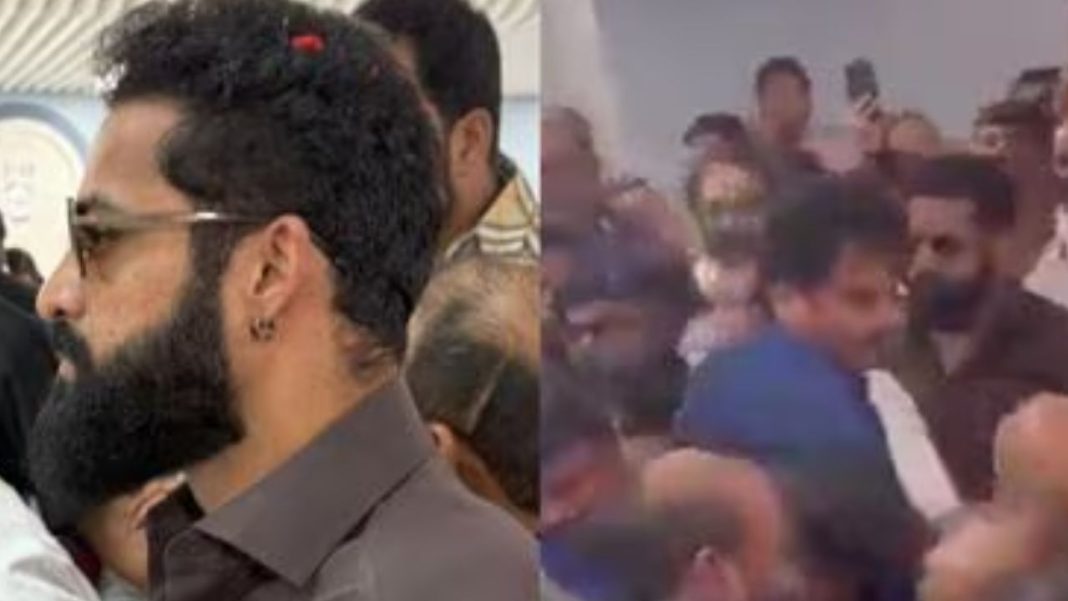 Chaos At Jr NTR Hospital Event