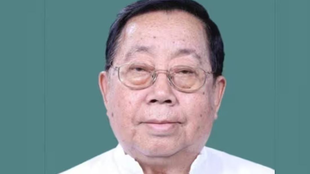 Ex-Union Minister Biren Singh Engti Dies
