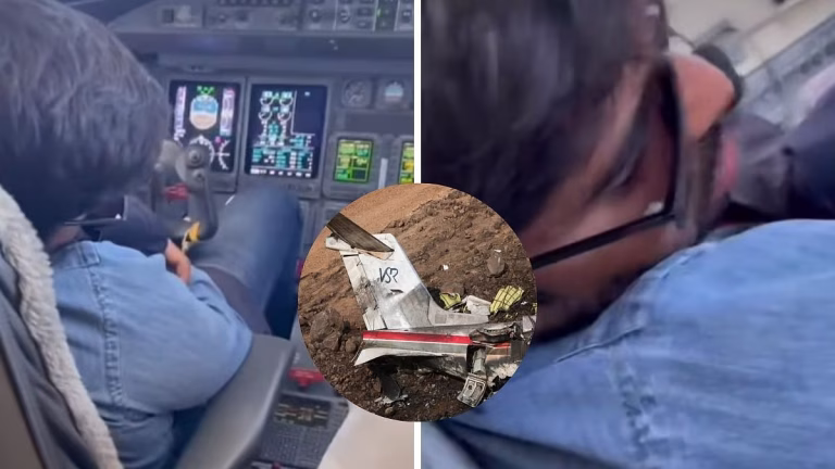 ‘A Son’s Desperate Plea’: Jay Pawar Shares Video Allegedly Showing VSR Owner Asleep Mid-Flight
