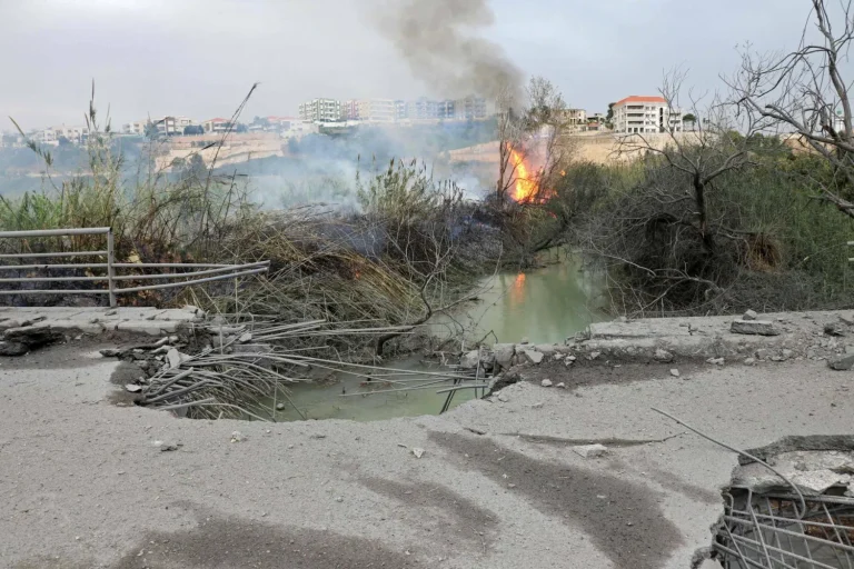 Litani River Under Fire: IDF Destroys Strategic Qasmiya Bridge In Southern Lebanon