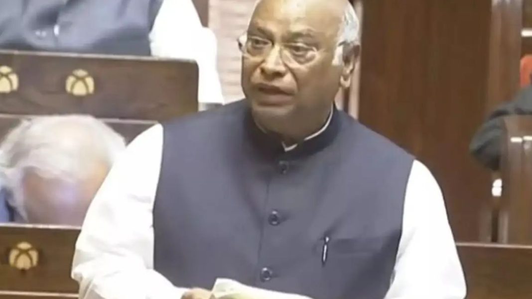 Mallikarjun Kharge’s Joke Lights Up Rajya Sabha