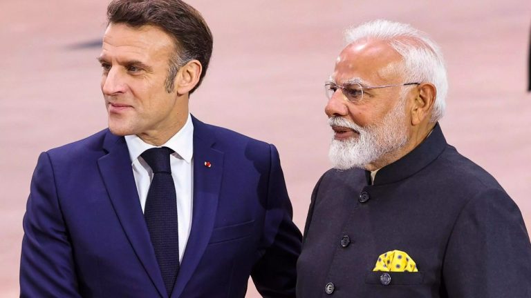 PM Modi, Emmanuel Macron Discuss West Asia Crisis