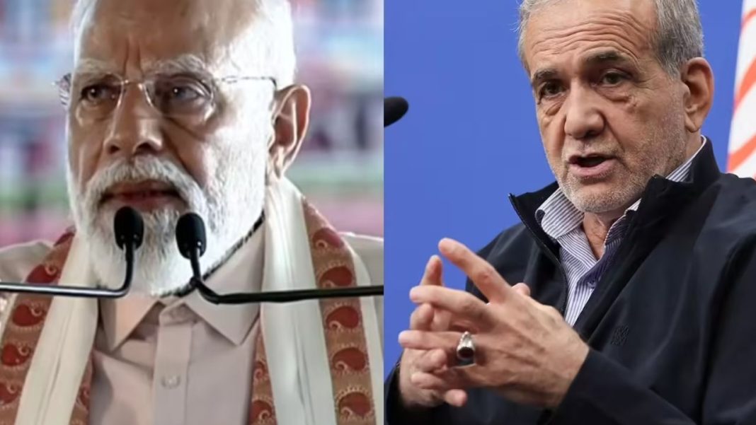 PM Modi, Pezeshkian Discuss West Asia Crisis