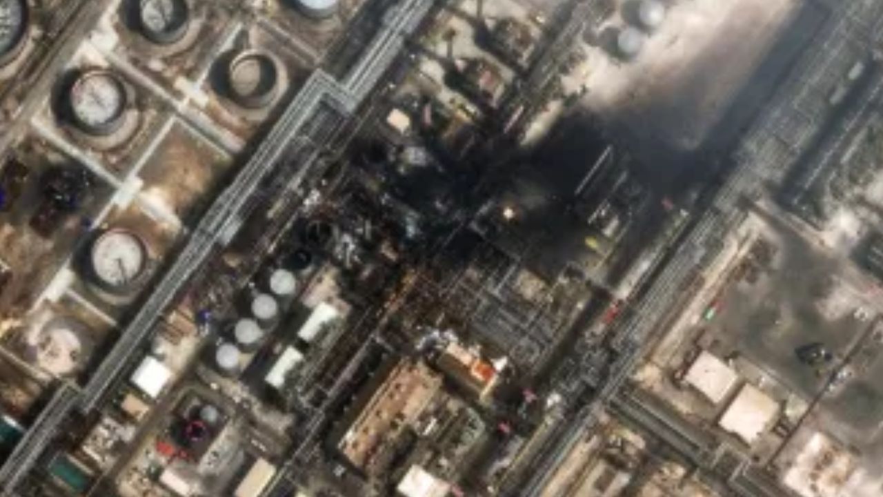 Satellite Images Show Damage at Ras Tanura