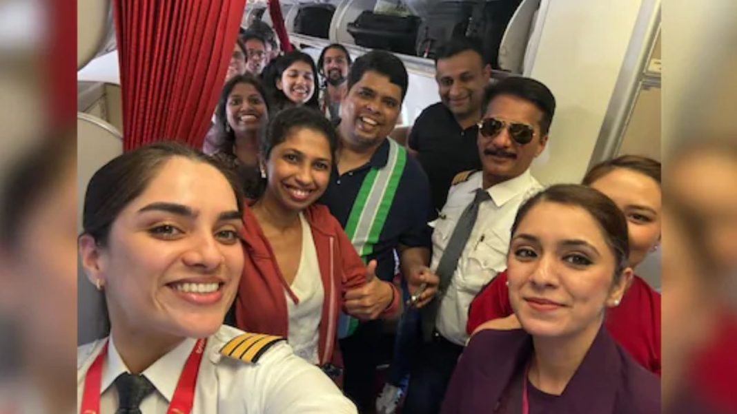 Air India Flight Lands Amid Crisis