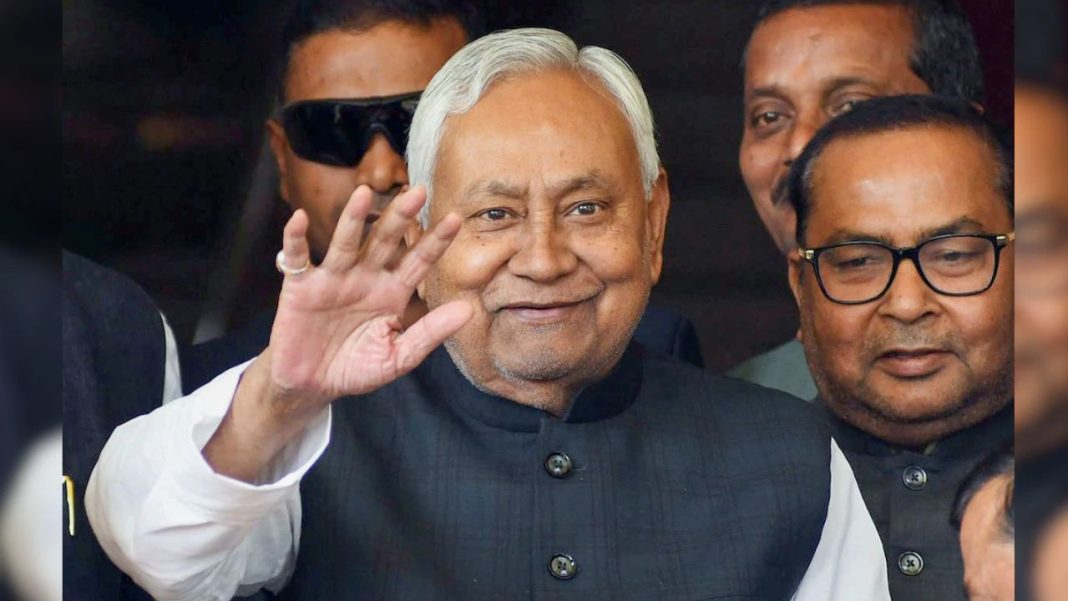 Nitish Kumar Files Rajya Sabha Nomination