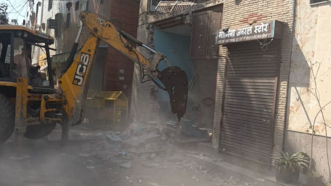 Demolition After Uttam Nagar Murder