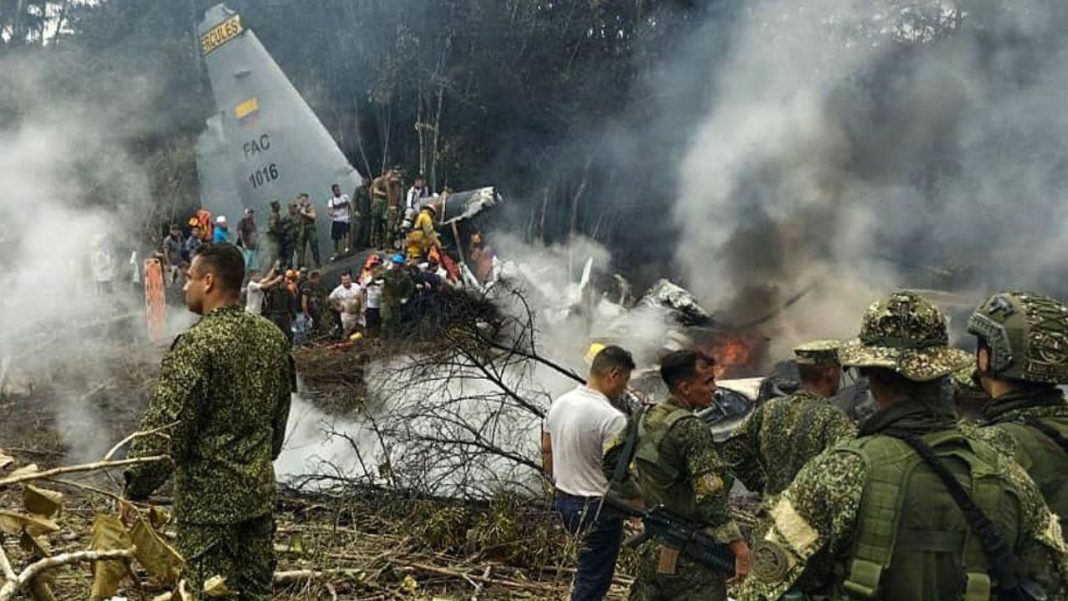 Colombia Air Crash Horror