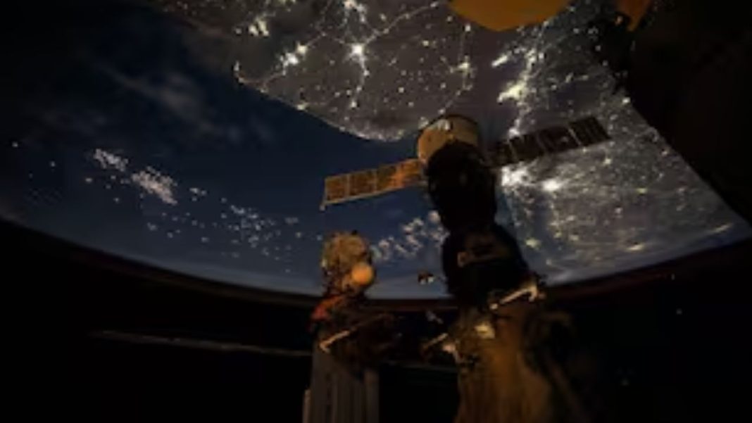 ISS Shares Stunning Night View Of India