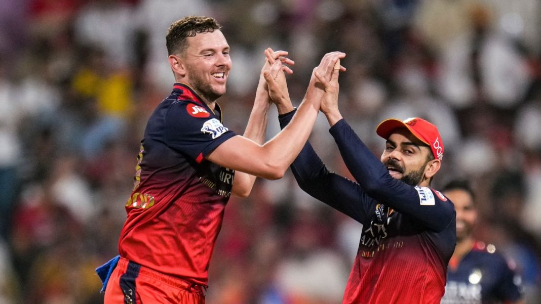 RCB Wait on Hazlewood Fitness Ahead of IPL 2026