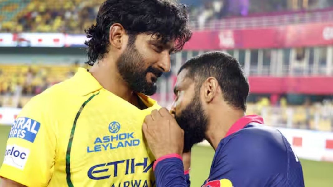 Jadeja Kisses CSK Badge After RR Win