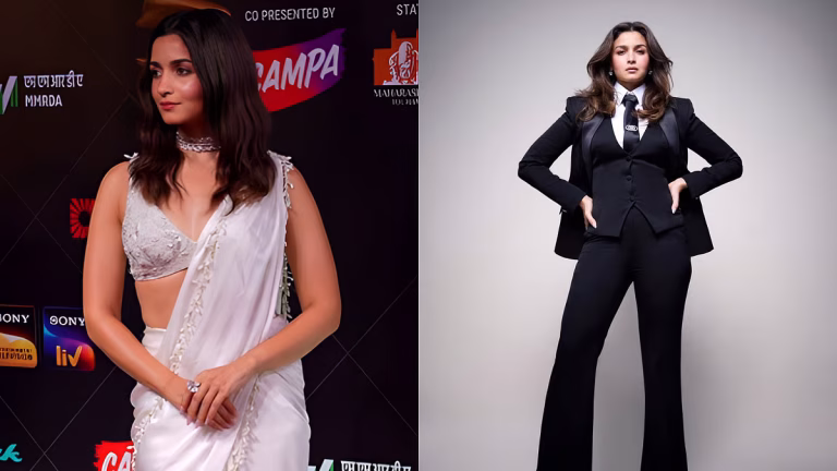 Alia Bhatt Wows In Saree With 'Mogra Pallu'
