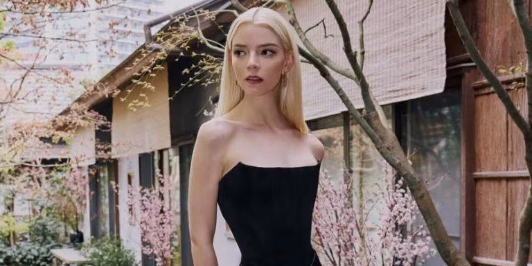 Anya Taylor-Joy Stuns In Floral Givenchy Corset Dress During Japan Promotions