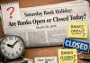 AreBanks Open Today Or Closure On First Saturday, April 4, 2026? Banks Open Today: No Closure On First Saturday, April 4, 2026