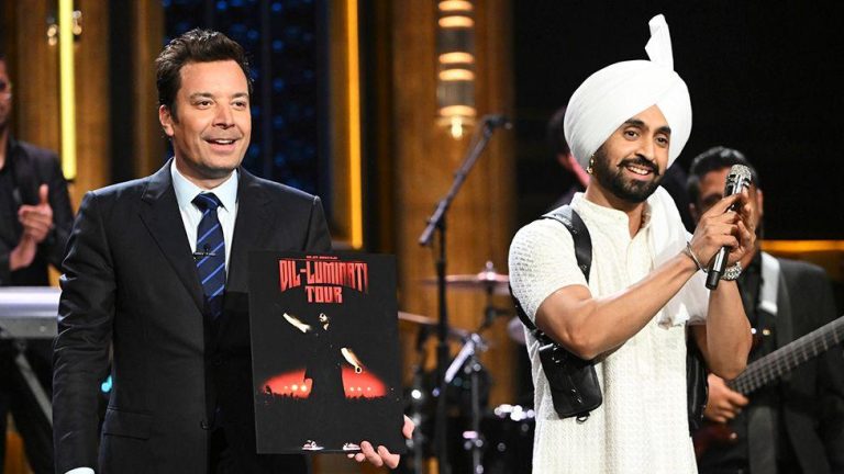 Diljit Dosanjh Commands The Tonight Show Stage with Iconic Punjabi Style