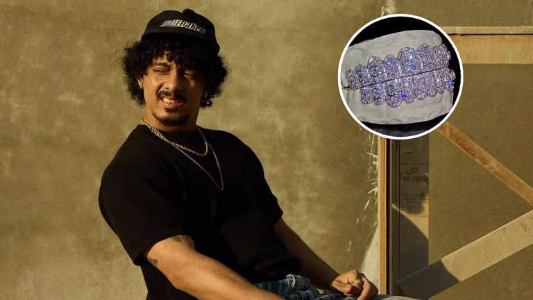 Desi Rapper Hanumankind Gets Diamond Grillz