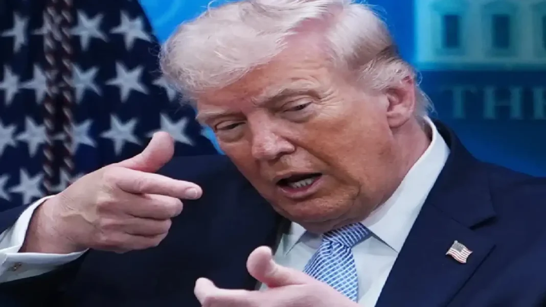 Donald Trump Warns Iran After Strait Of Hormuz Ceasefire Breach